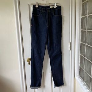 Imogene Willie Elizabeth Water Dip High Rise Jeans